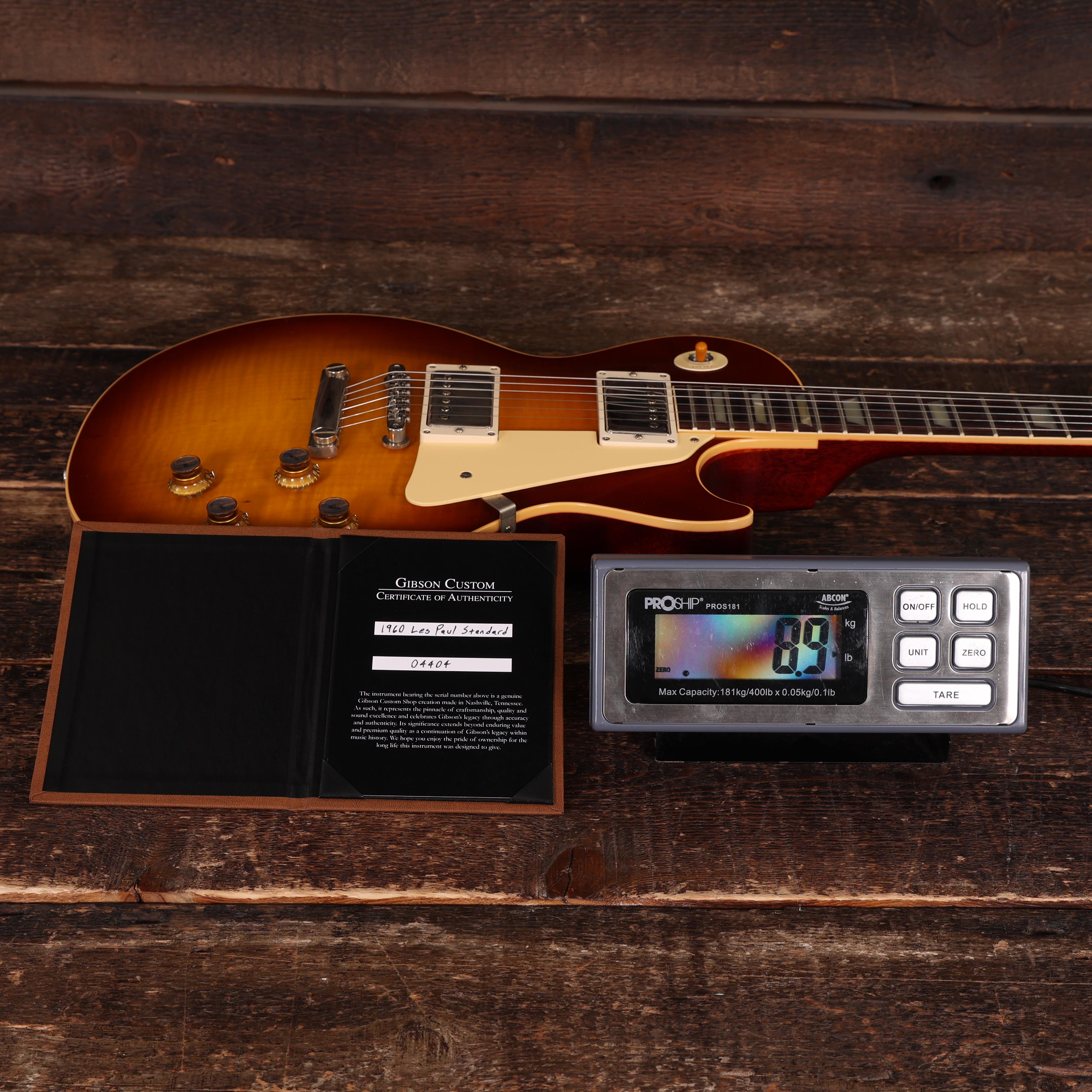 Gibson Custom Shop 1960 Les Paul Standard Reissue VOS Electric